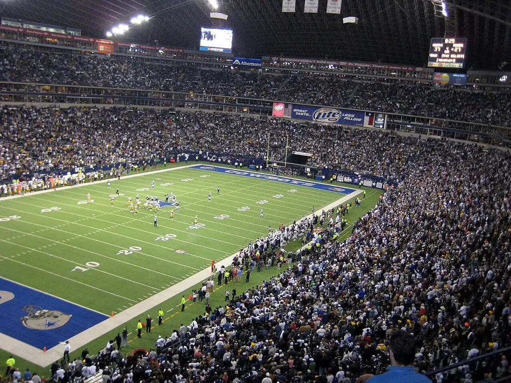The Packers at the Cowboys in 2007