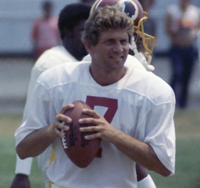 Packers vs Commanders History & Stats Since 1932 6 Joe Theismann In 1983 with football