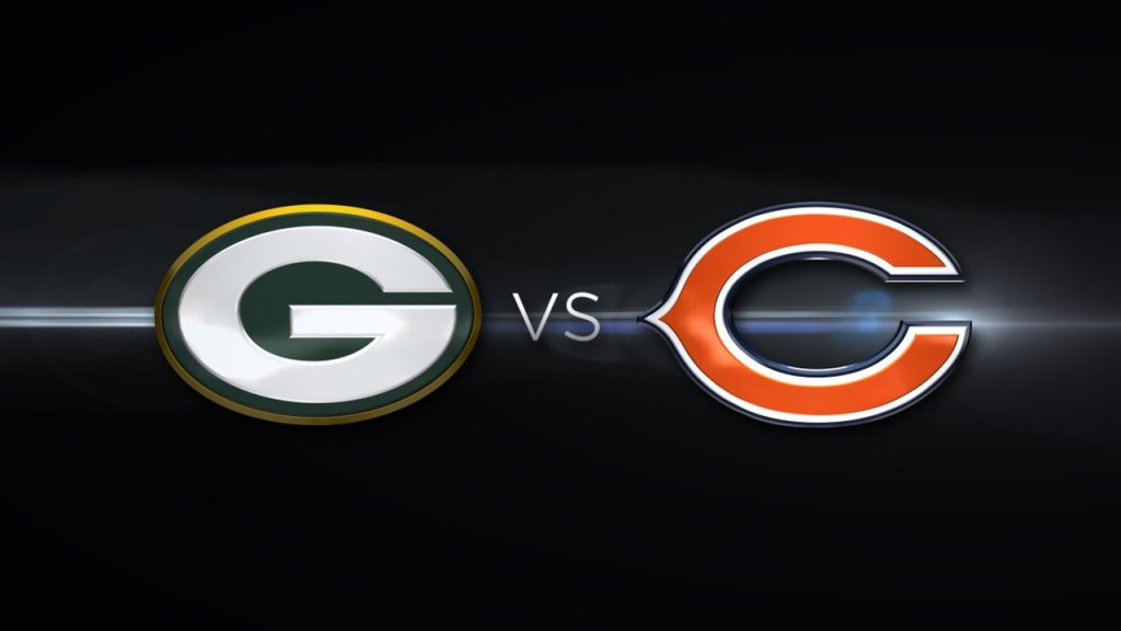 Packers vs Bears logos